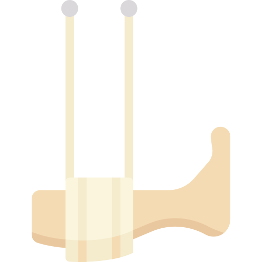 足の骨折 Special Flat icon