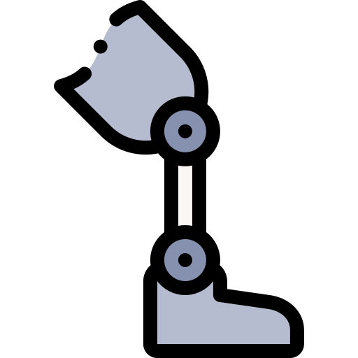 Prothesis Detailed Rounded Lineal color icon