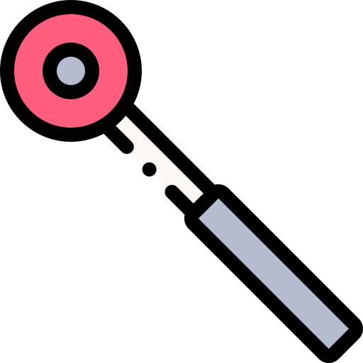 reflexhammer Detailed Rounded Lineal color icon