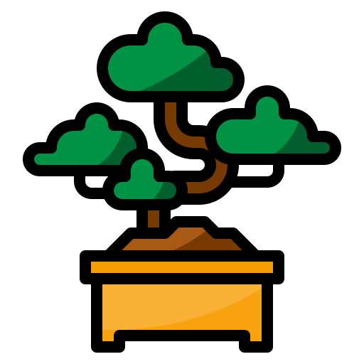 bonsai mynamepong Lineal Color icon