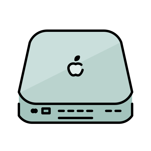 mac mini bqlqn Lineal Color icono