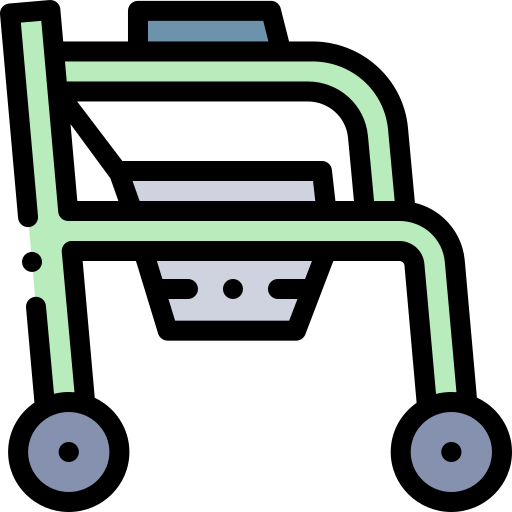 Wheeled Detailed Rounded Lineal color icon