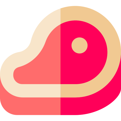 고기 Basic Rounded Flat icon