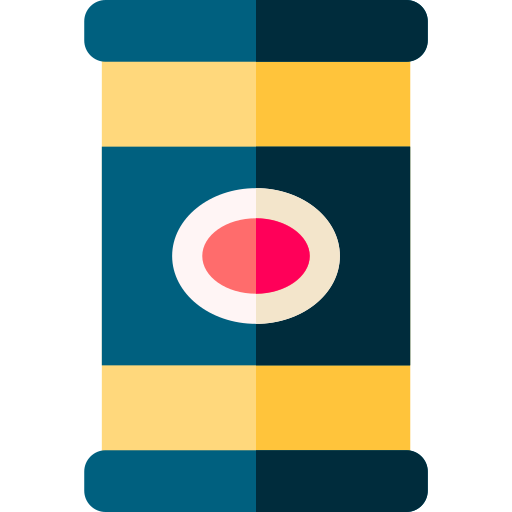 Canned food Basic Rounded Flat icon