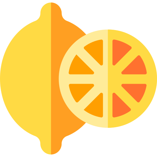 limão Basic Rounded Flat Ícone