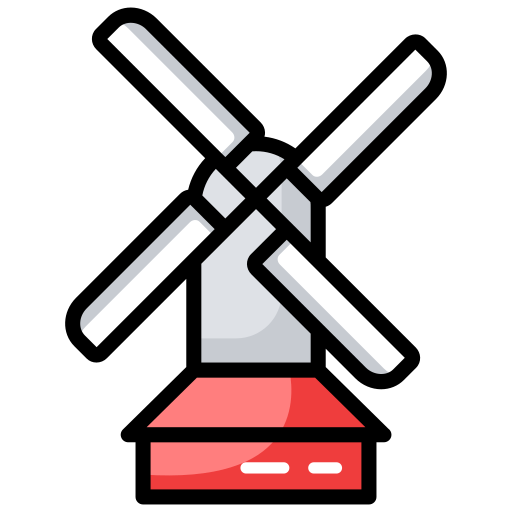 windmolens Generic Outline Color icoon