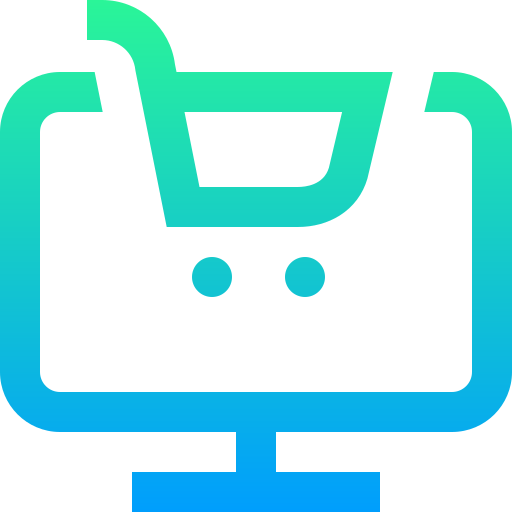 online winkelen Super Basic Straight Gradient icoon
