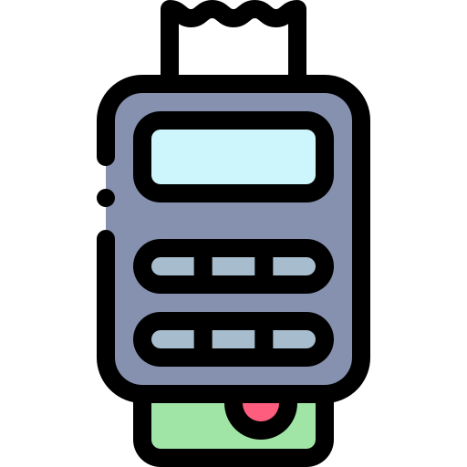 pos Detailed Rounded Lineal color icon