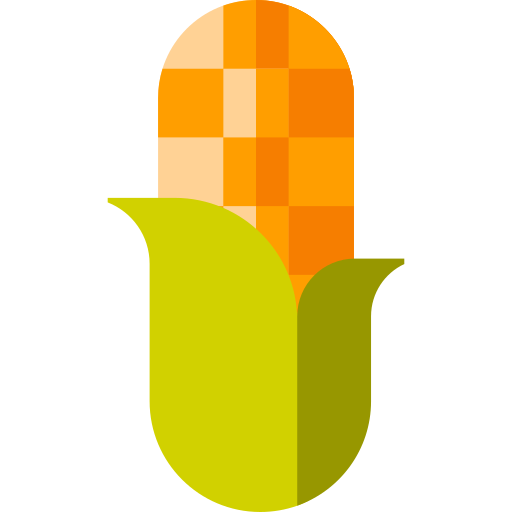 maïs Basic Straight Flat icoon