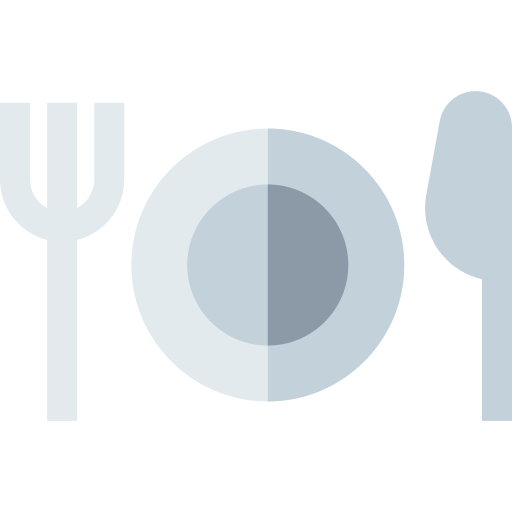 Dinner Basic Straight Flat icon