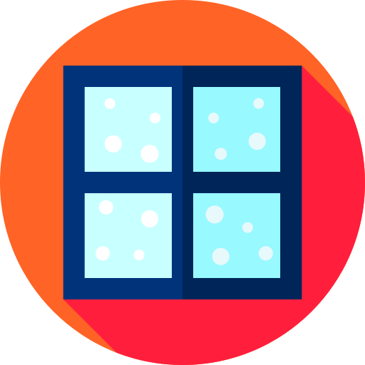 Window Flat Circular Flat icon