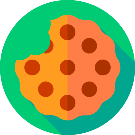 Cookie Flat Circular Flat icon