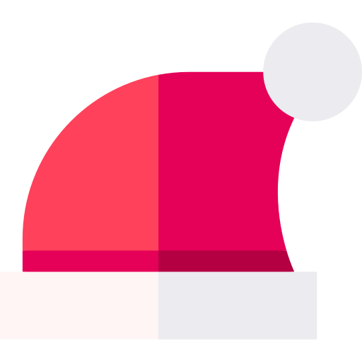 Новогодняя шапка Basic Straight Flat иконка