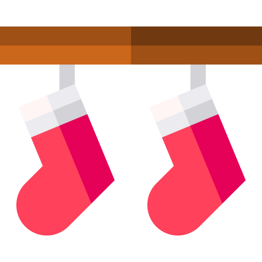 Socks Basic Straight Flat icon