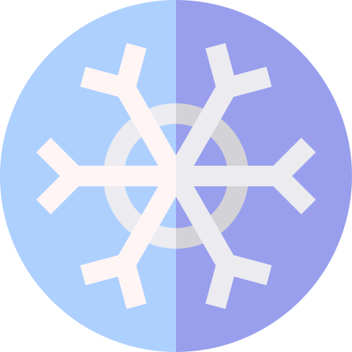 Snowflake Basic Straight Flat icon