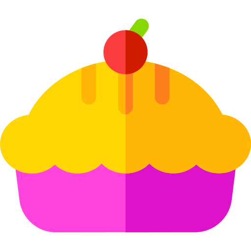 torta Basic Rounded Flat icona