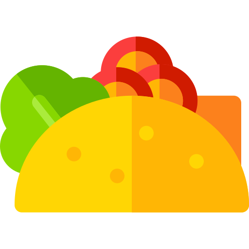 Taco Basic Rounded Flat icon
