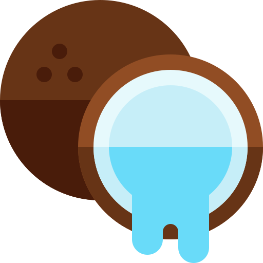 Coconut Basic Rounded Flat icon