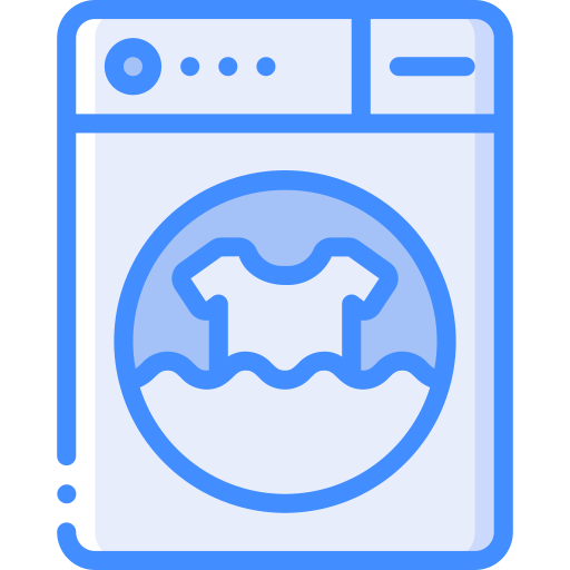 waschmaschine Basic Miscellany Blue icon