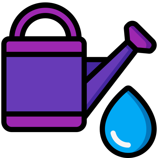 Watering can Basic Miscellany Lineal Color icon