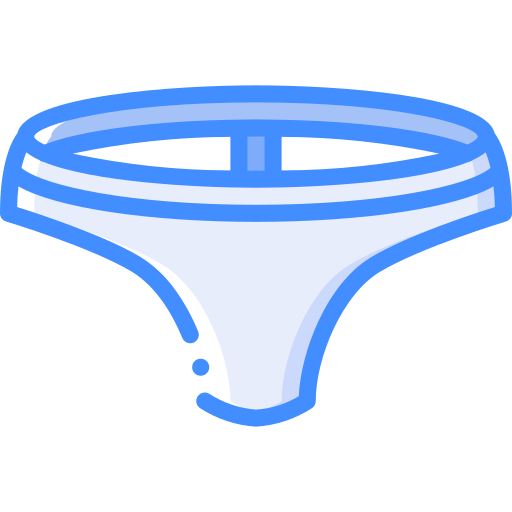 Thong Basic Miscellany Blue icon