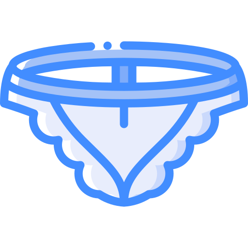 Thong Basic Miscellany Blue icon