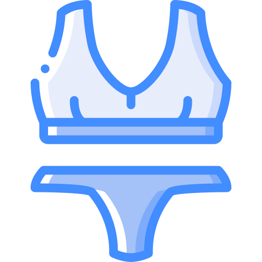 lingerie Basic Miscellany Blue Icône