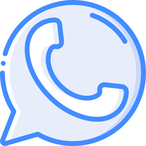 whatsapp Basic Miscellany Blue Icône