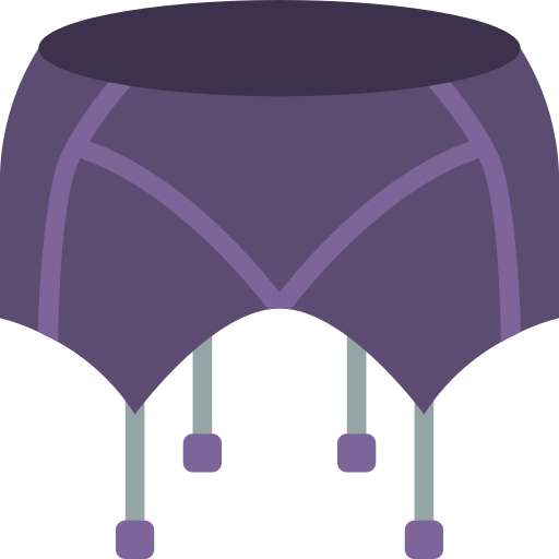 Suspender belt Basic Miscellany Flat icon