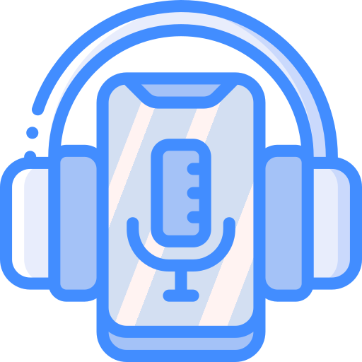 podcast Basic Miscellany Blue Ícone