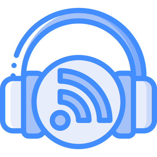 podcast Basic Miscellany Blue Ícone