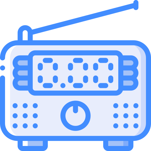 Radio Basic Miscellany Blue icon
