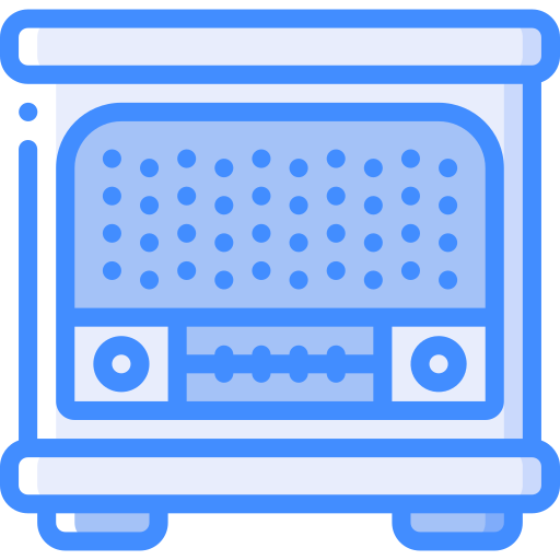 Radio Basic Miscellany Blue icon