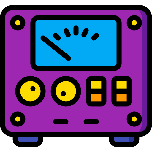 Radio Basic Miscellany Lineal Color icon