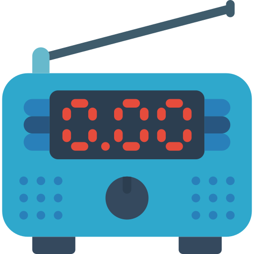 radio Basic Miscellany Flat icon