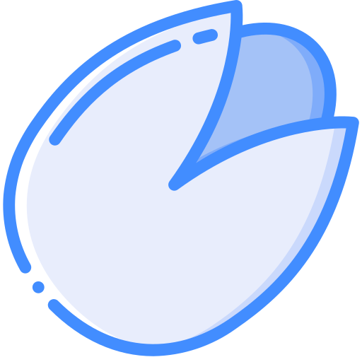 Nut Basic Miscellany Blue icon
