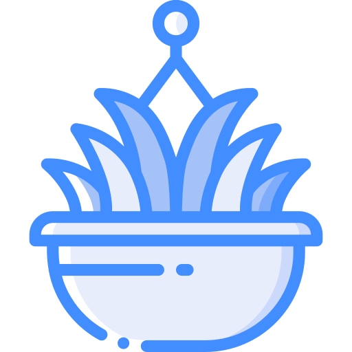 Plant Basic Miscellany Blue icon