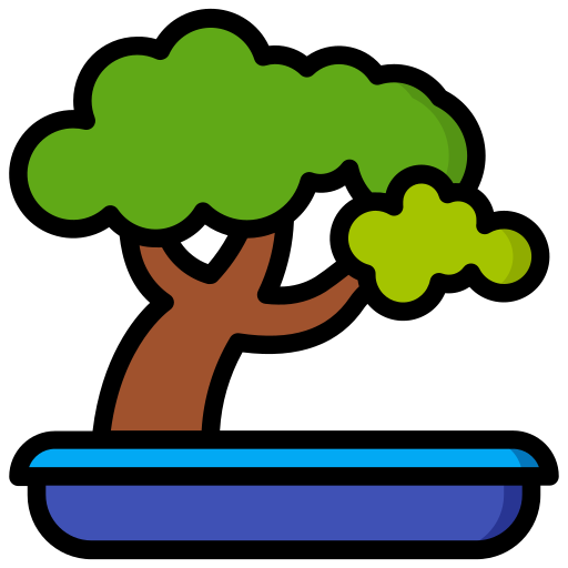 Bonsai Basic Miscellany Lineal Color icon
