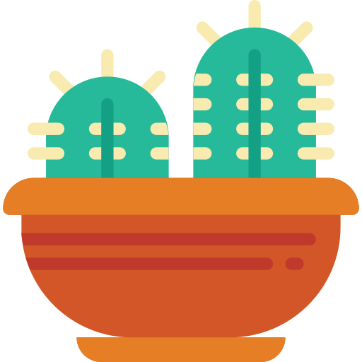 kaktus Basic Miscellany Flat ikona