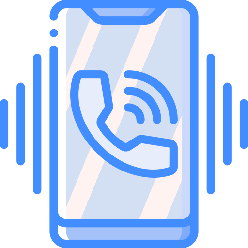 połączenie telefoniczne Basic Miscellany Blue ikona