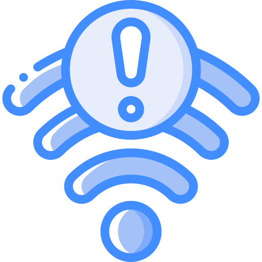 wi-fi Basic Miscellany Blue icon