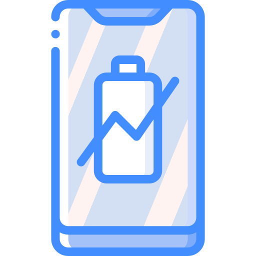 smartphone Basic Miscellany Blue icoon