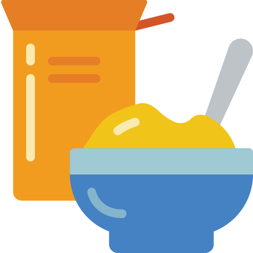 Cereal Basic Miscellany Flat icon