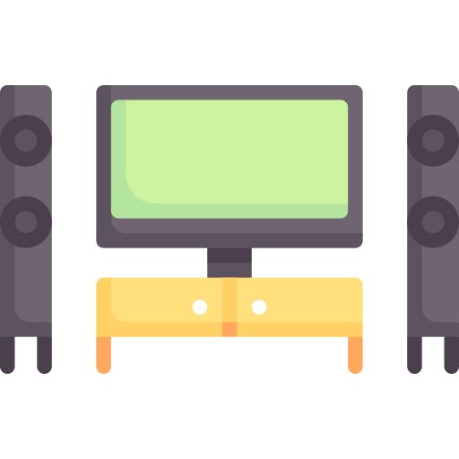 Home theater Special Flat icon