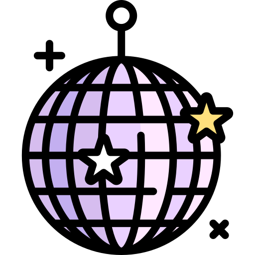 ディスコボール Special Lineal color icon