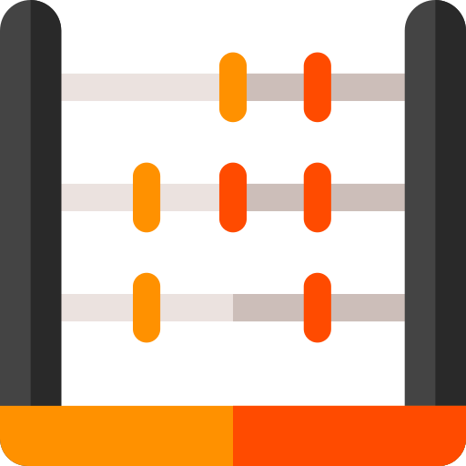 Abacus Basic Rounded Flat icon