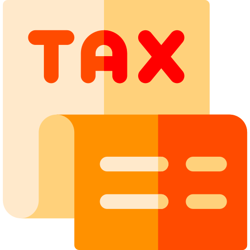 Tax Basic Rounded Flat icon