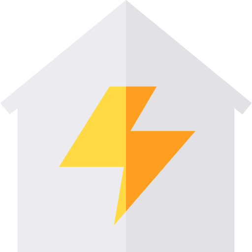 電気 Basic Straight Flat icon