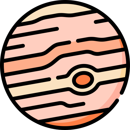 júpiter Special Lineal color icono