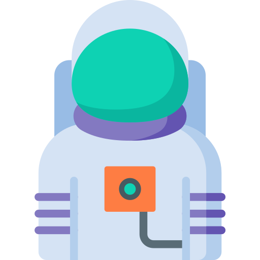 astronauta Special Flat icona